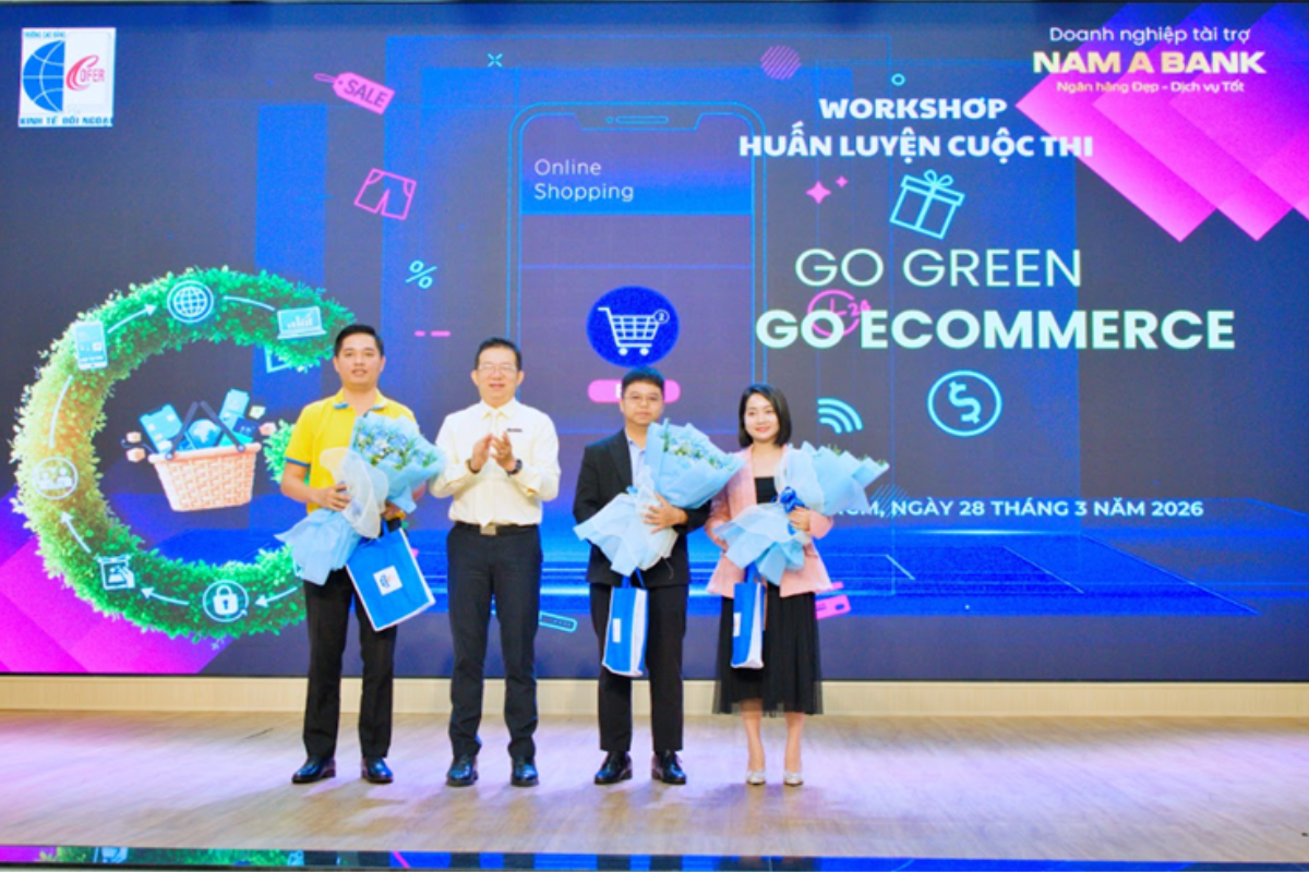 Bật mode “xanh” - bùng nổ sáng tạo tại Workshop huấn luyện cuộc thi Go Green – Go E-Commerce
