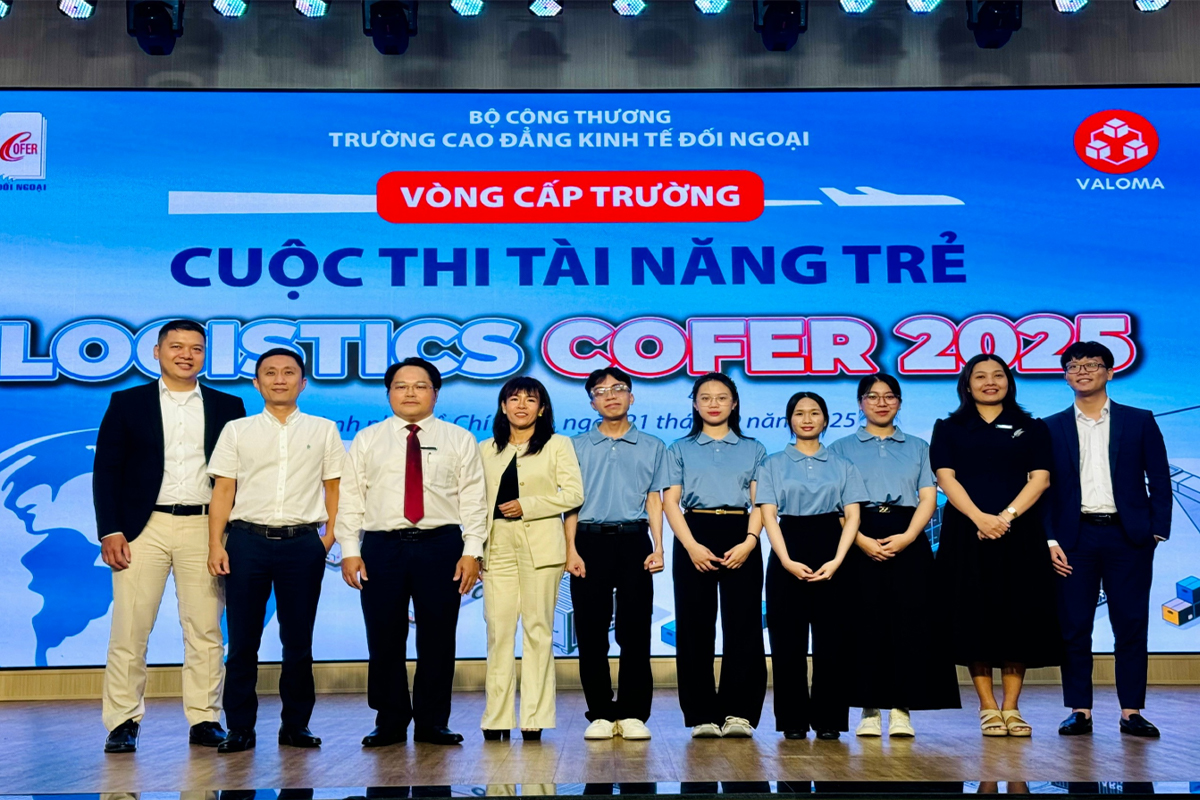 Cuộc thi “Tài năng trẻ Logistics COFER 2025” Sân chơi học thuật khẳng định bản lĩnh sinh viên đam mê Logistics