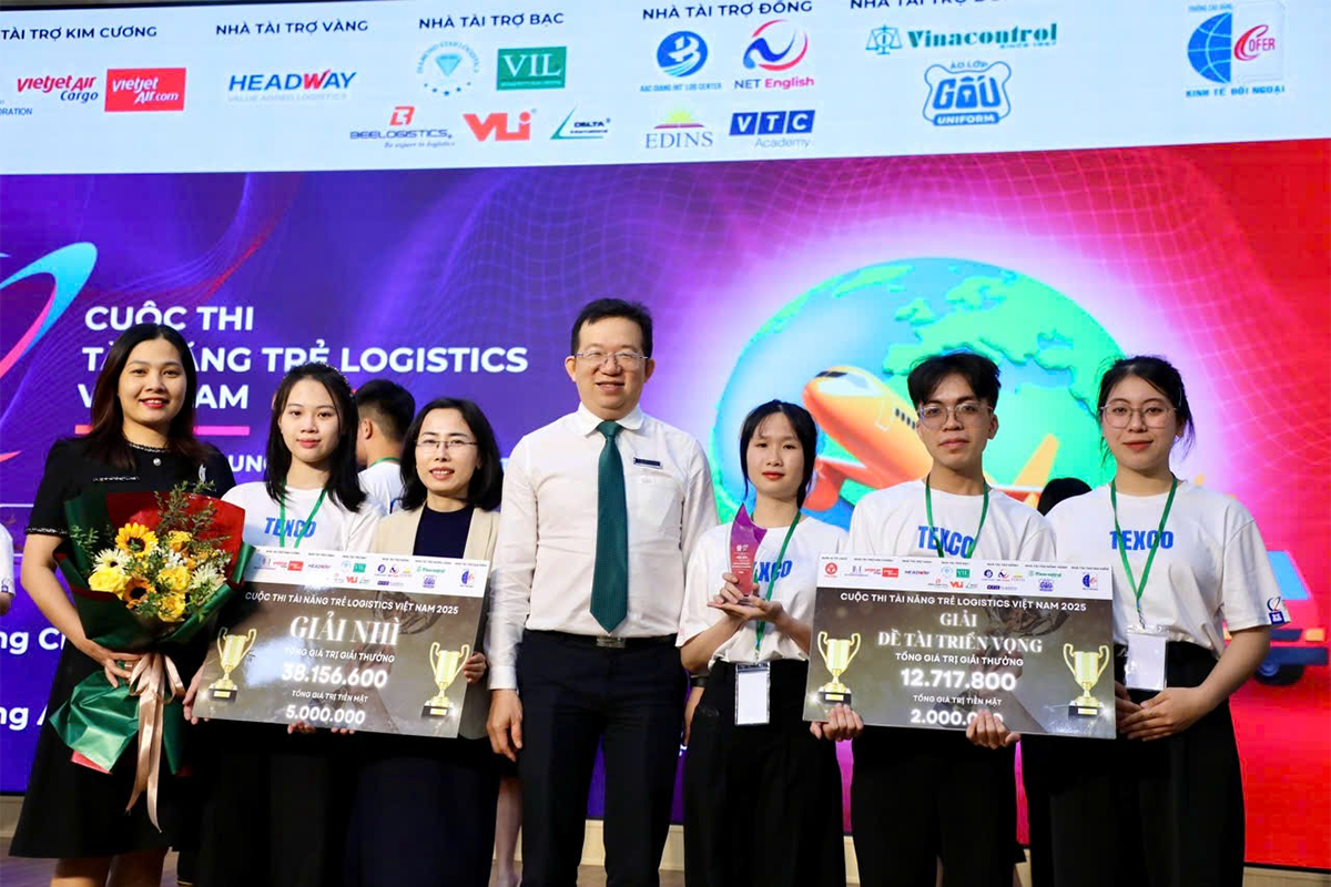 TEXCO - Á quân Tài năng trẻ Logistics Việt Nam 2025 với Đề án có triển vọng nhất mùa thi!