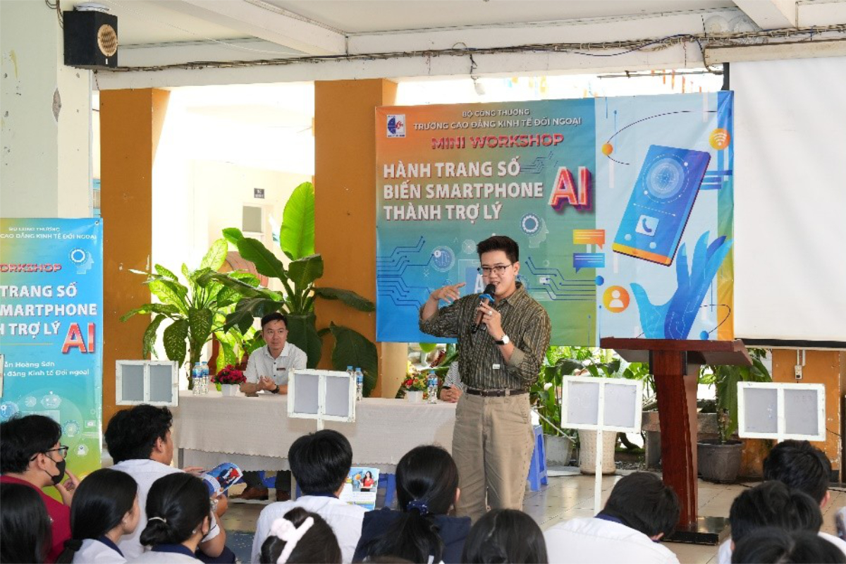 Workshop: Hành trang số – biến smartphone thành trợ lý học tập AI